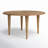 Round Teak Outdoor Dining Table-66689409