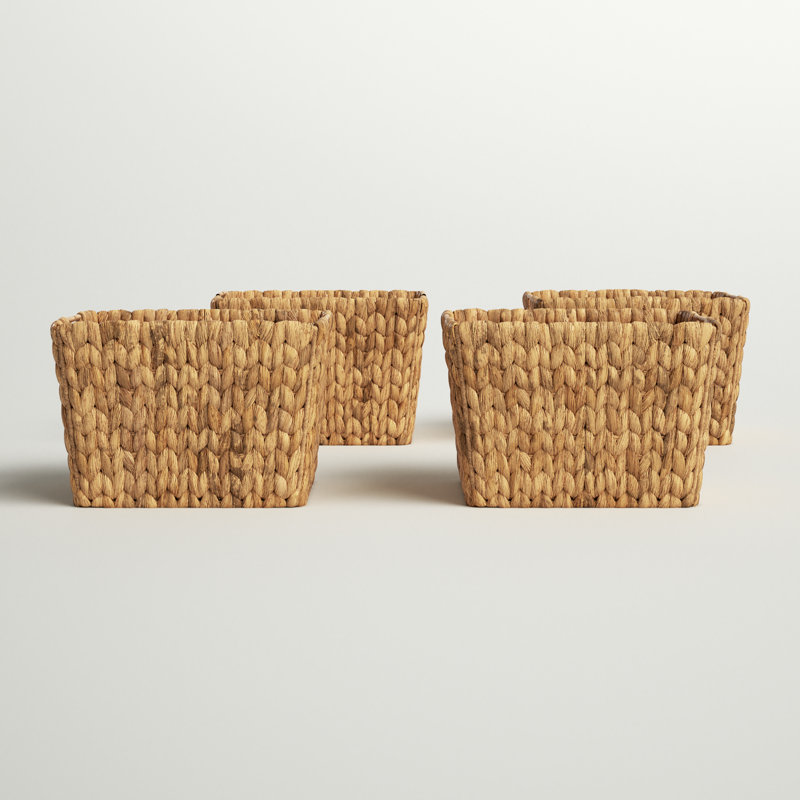 Three Posts Wicker Basket
