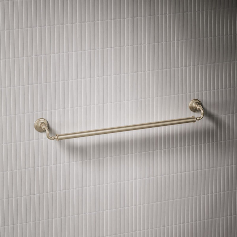 Kohler Artifacts Grab Bar, Vibrant Brushed Bronze, 12"W