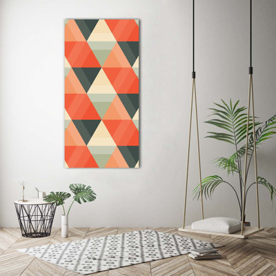 Geometric Background - Wrapped Canvas Print
