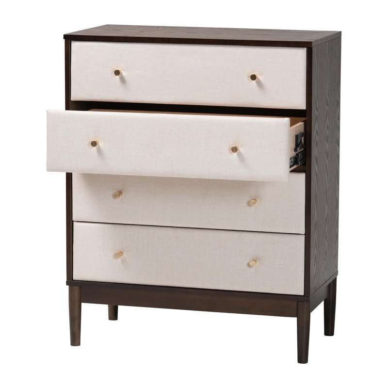 Commode 4 tiroirs Allenport Baxton Studio Nikolai