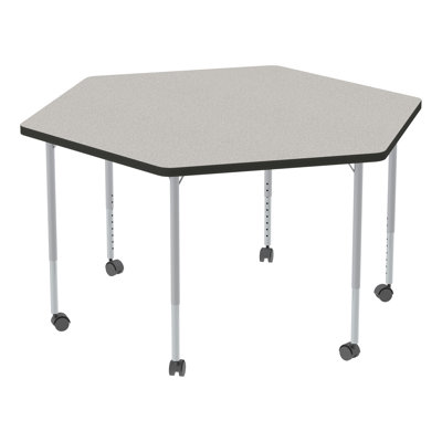 Table d'activité mobile à hauteur ajustable avec roulettes Structure Series