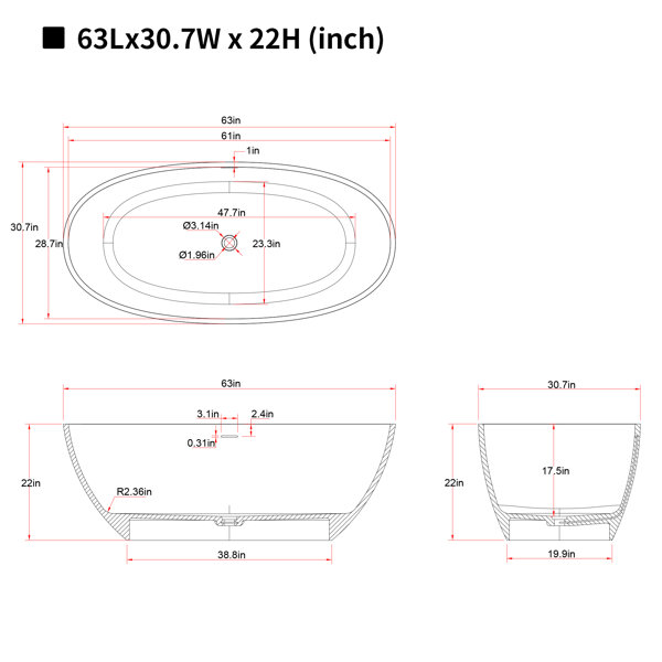 Dimensions du produit