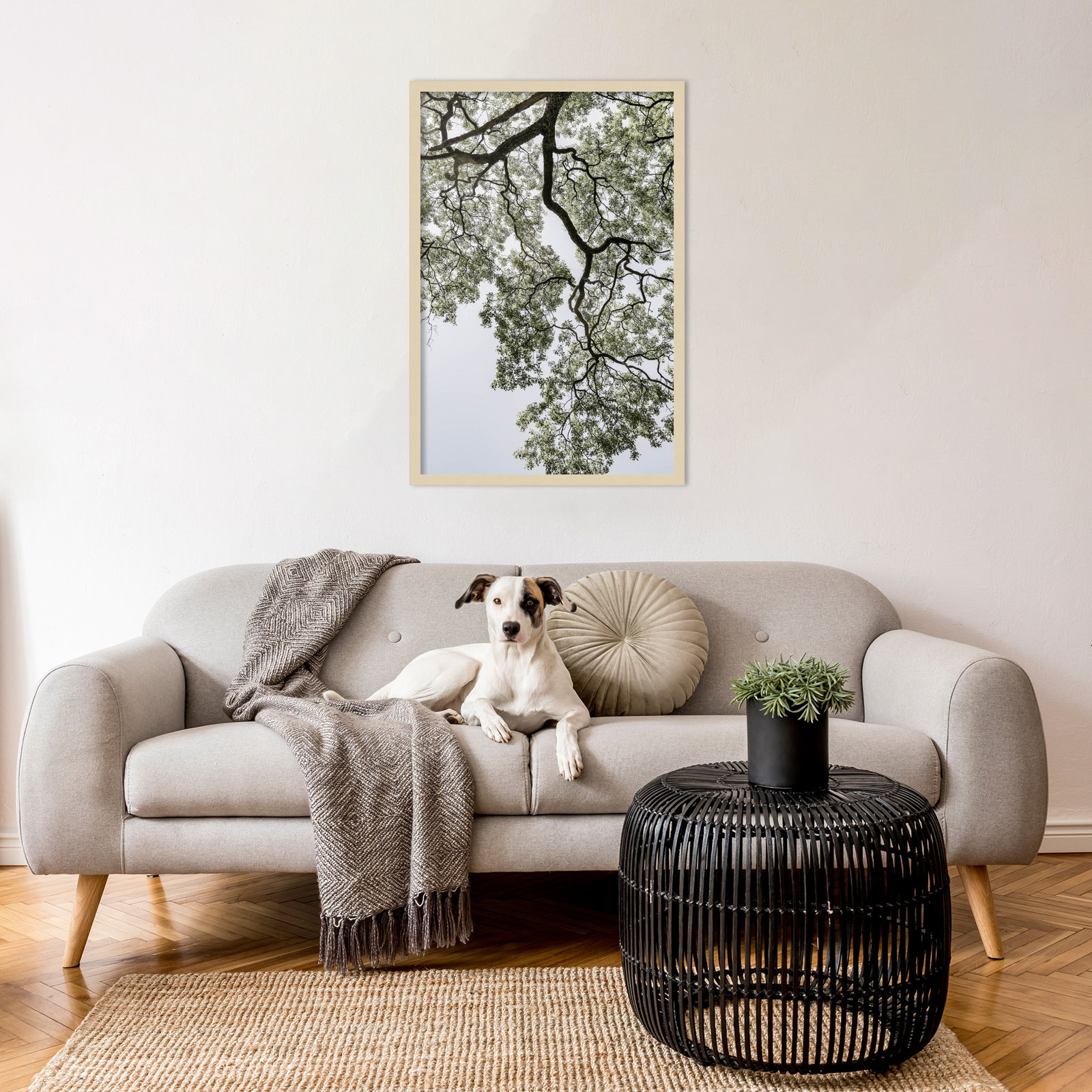 Pleasantville "Coastal Forest" Print, Brown, 33" H x 23" W