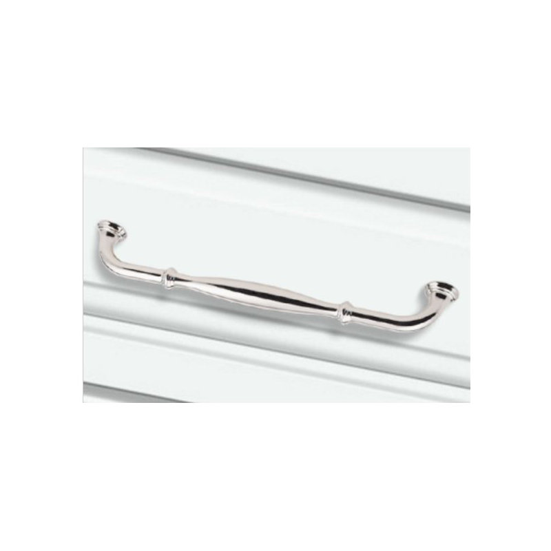 Tiffany Bar Pull, Polished Nickel, 12"