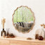 Miroir décoratif rond en bois massif Wavy-1885367273-1885367274