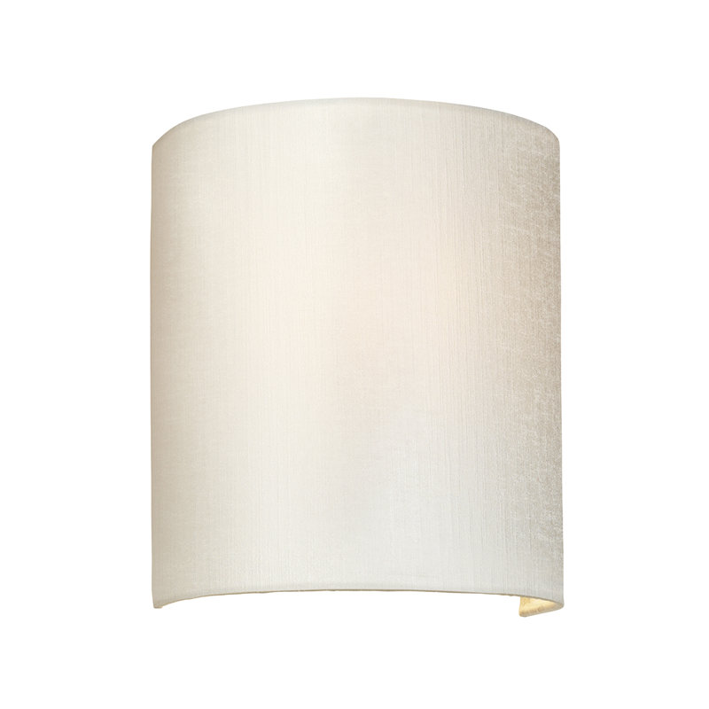 Zaragoza Flush Mounted Sconce, 23cm H x 19cm W x 12.8cm D, Polished Chrome