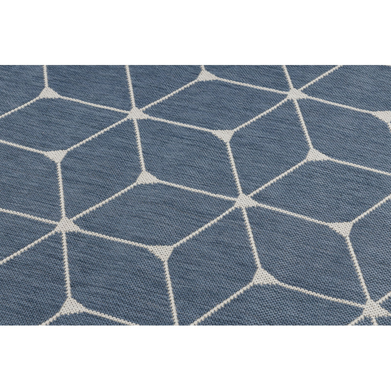 Tullahassee Geometric Indoor / Outdoor Area Rug, Rectangle 80 x 150cm