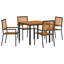 5 Piece Garden Dining Set-1559456635