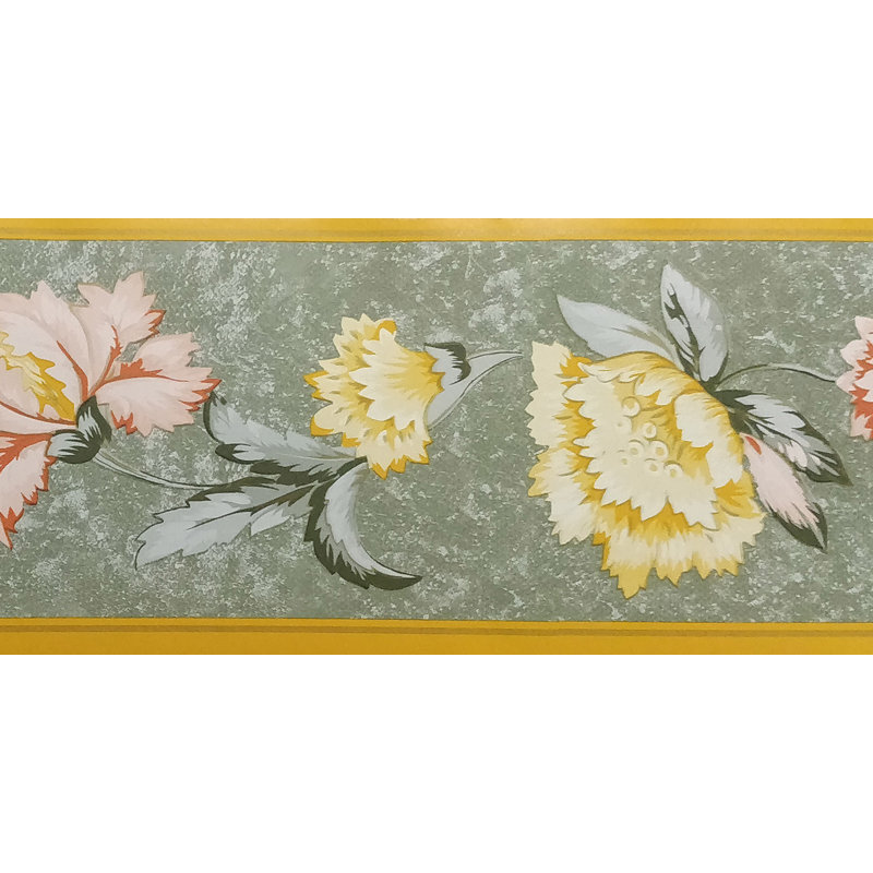 Sherburn Peel & Stick Vinyl Abstract and Floral