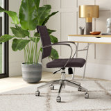 Modway Jive Ribbed Mid-back Executive Office Chair