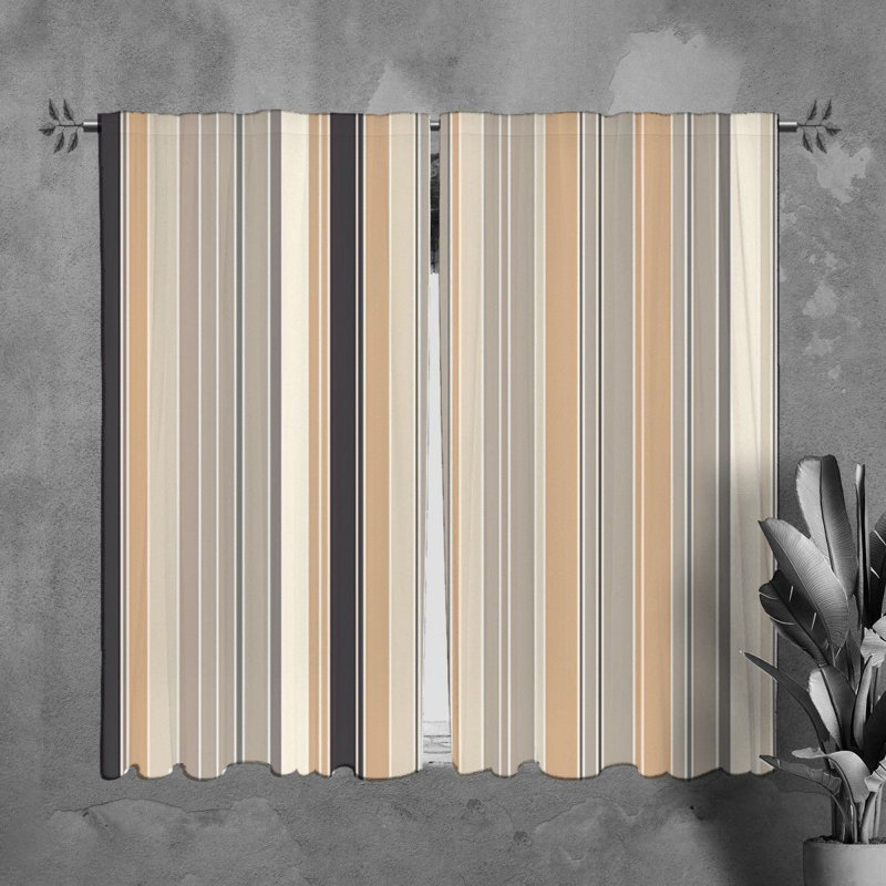 Paire de rideaux obscurcissant en polyester Tazmeen, L 40 po x L 82 po