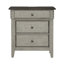 Ensemble de chambre à coucher avec lit à panneaux, commode et miroir, commode et table de chevet Cathleen-96215749