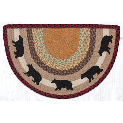  SCP-395 tranche d'ours de cabane imprimée 18 po x 29 po