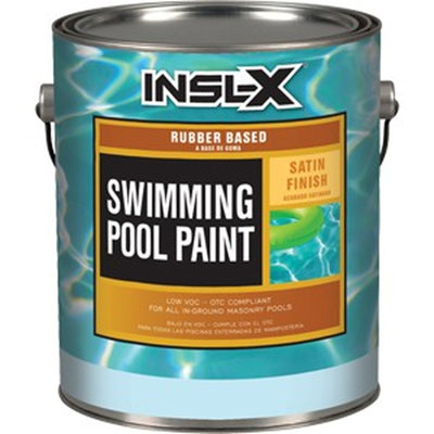 Insl-X RP2723092-01 1Gal Ocean Blue Pool Paint Rubber Based 340 VOC-1PK