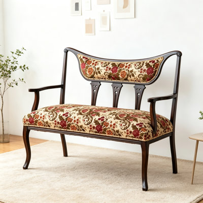 American Retro Solid Wood Sofa