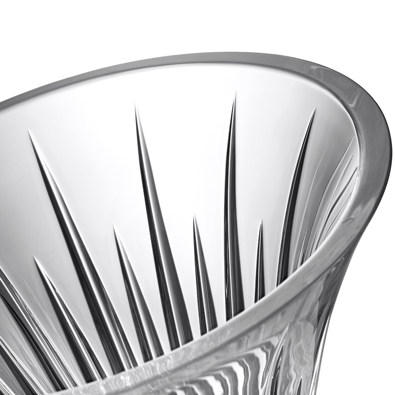 Lismore Diamond Vase, 14" H x 9.6" W x 9.6" D