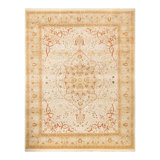 Classic One-of-a-Kind 9' 2" X 11' 10" Hand Knotted Area Rug