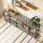 Entryway Sofa Table with Storage Shelves-1839129359