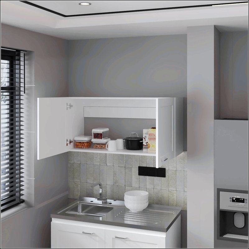 Armoire murale blanche, Blanc