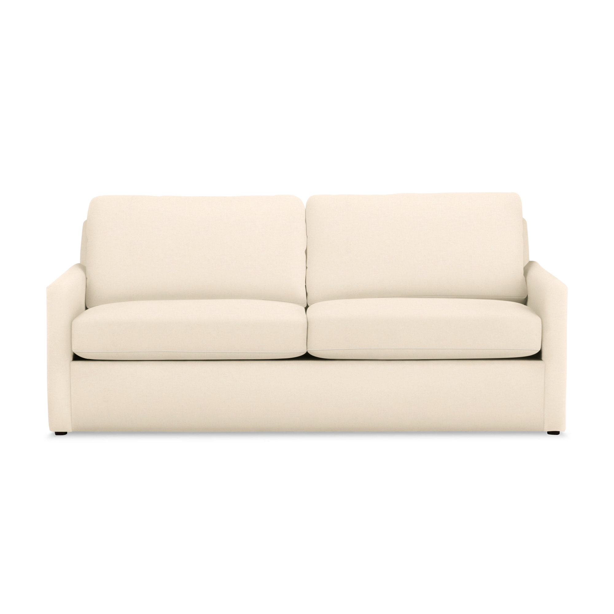 Savannah 85'' Upholstered Sofa, Bayou Natural Canvas