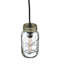 Luminaire suspendu à 1 lumière Mason Jar