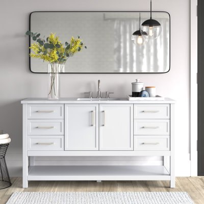 Ensemble de meuble-lavabo simple 60 po Vicini