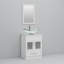 Ensemble de meuble-lavabo simple 24 "avec miroir