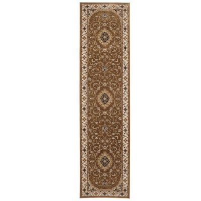 Tapis oriental brun 5X8