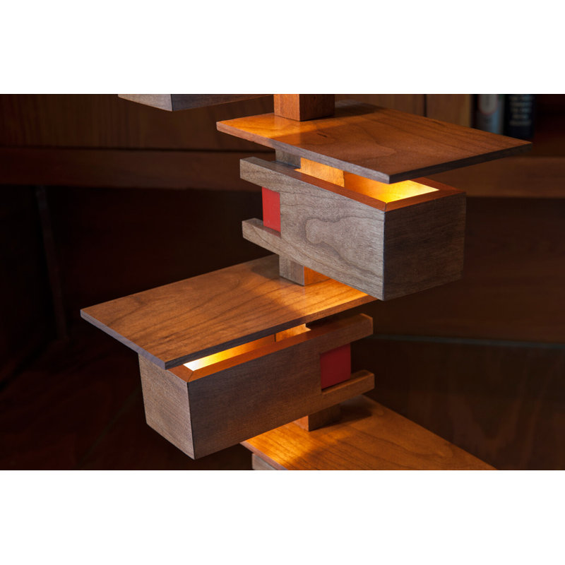 Taliesin Table Lamp, Cherry