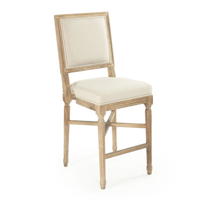 Bodil Yes Stool with Solid Wood Frame
