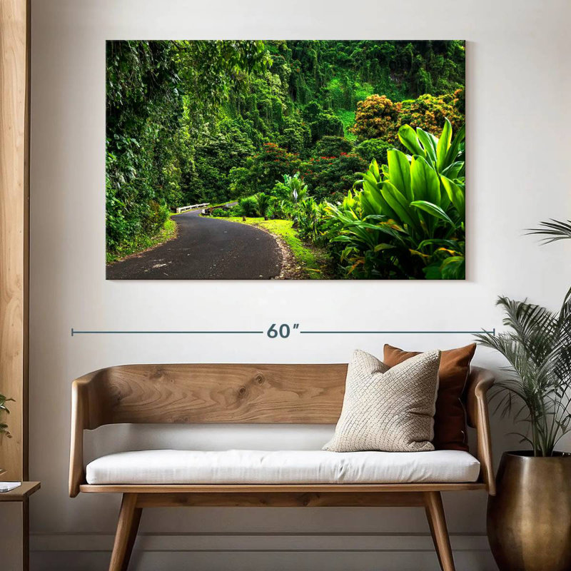 Hawaii Jungle Road, H 34 po x l 51 po
