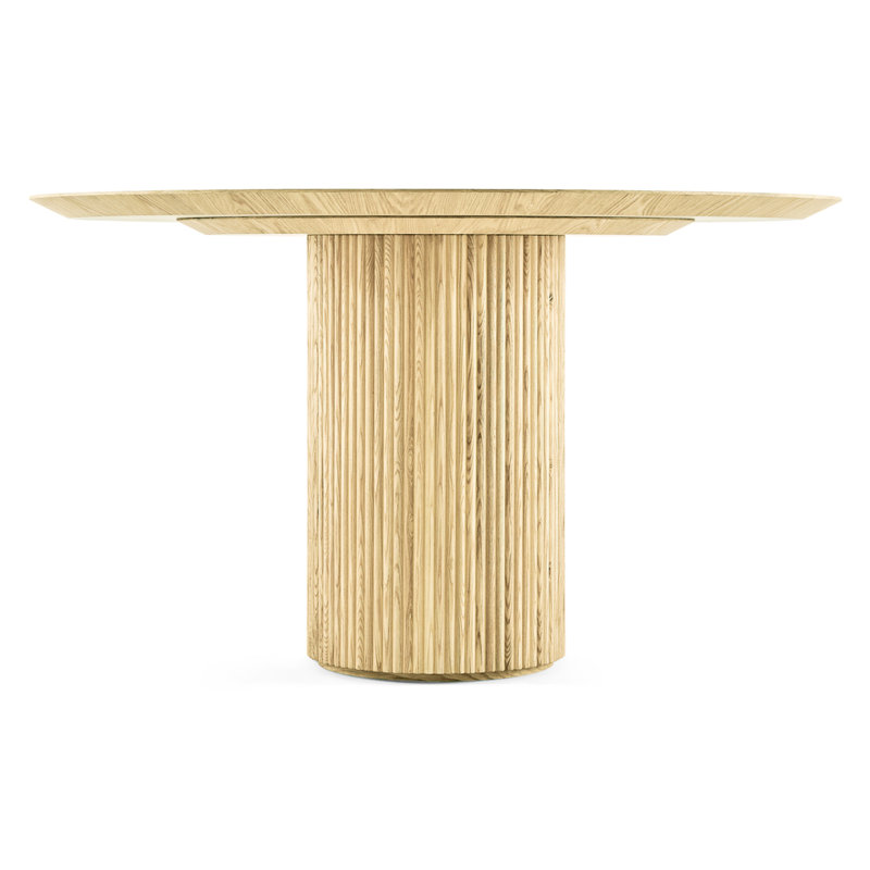 Table de salle à manger ronde Natural Ash