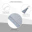 Toile d'ombrage triangulaire 9'10 "UV Protector