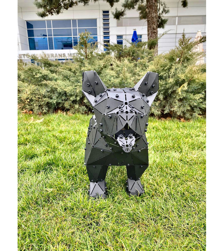 Statue de bouledogue français - L