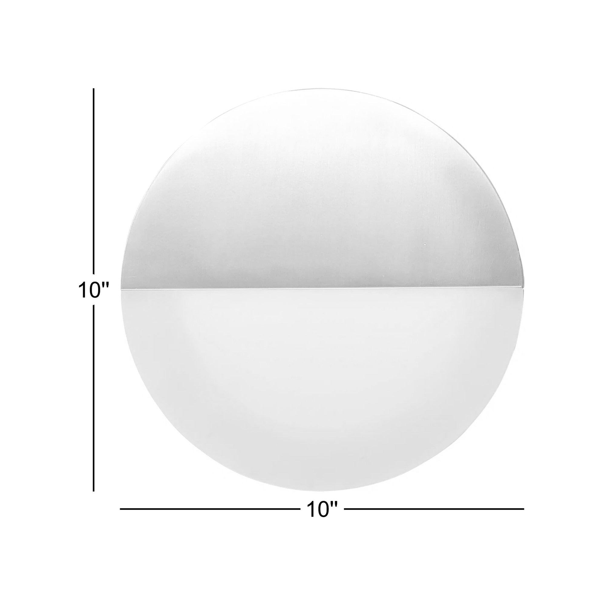 Replay 2 Light Outdoor Wall Light, Satin Aluminum