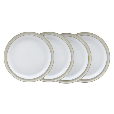 Linen Set of 4 Medium Plates