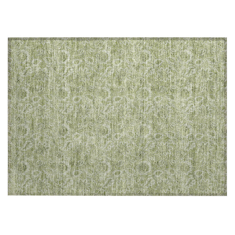 Fareham Washable Floral Indoor / Outdoor Rug, Rectangle 1'8" x 2'6"