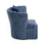 Fauteuil demi-tonneau pivotant l 34 po