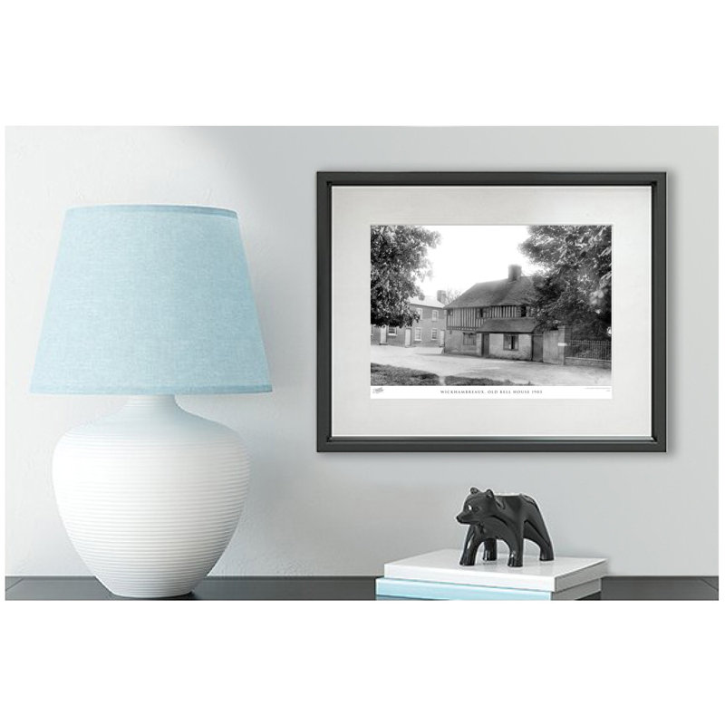 Wickhambreaux, Old Bell House 1903 by Francis Frith - Single Picture Frame Print, 60cm H x 80cm W x 2.3cm D