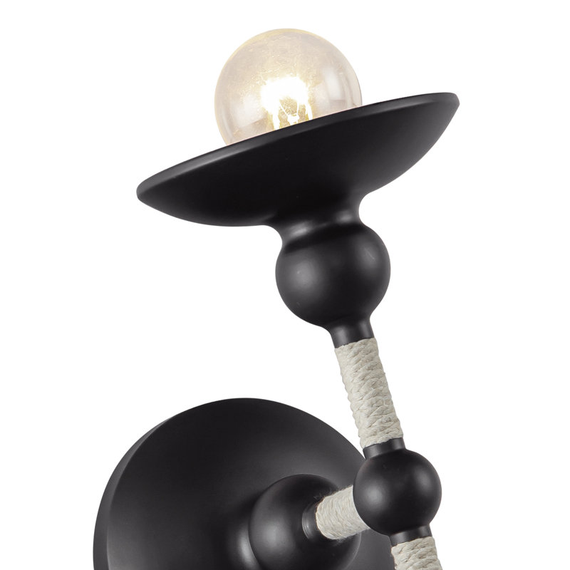 Nadine 1 - Light Vanity Light, Matte Black