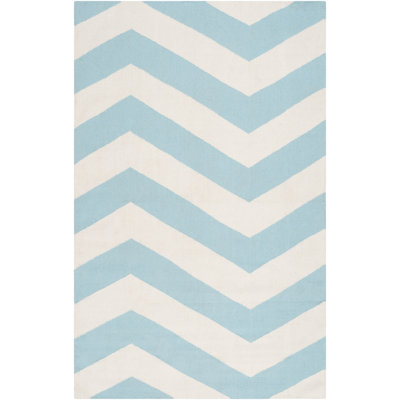 Asencio Wool Chevron Indoor Rug