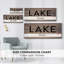 "Lake Paddles On Canvas", art textuel-1720642792