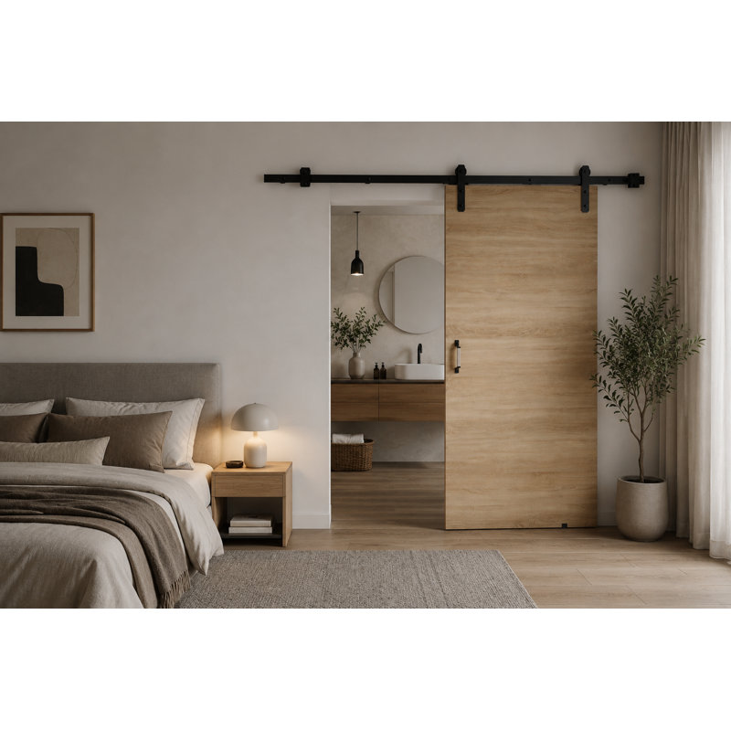Door, 86cm x 205cm, Light Brown