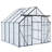 Double Door Polycarbonate Greenhouse Raised Base And Anchor Aluminum Heavy Duty Walk-In Greenhouses-114766793