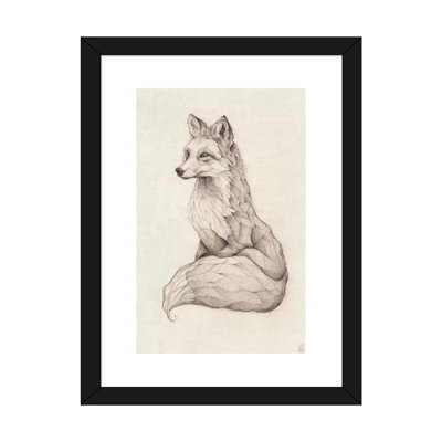 «Vulpes Vulpes II» par Mike Koubou - impression d'art graphique