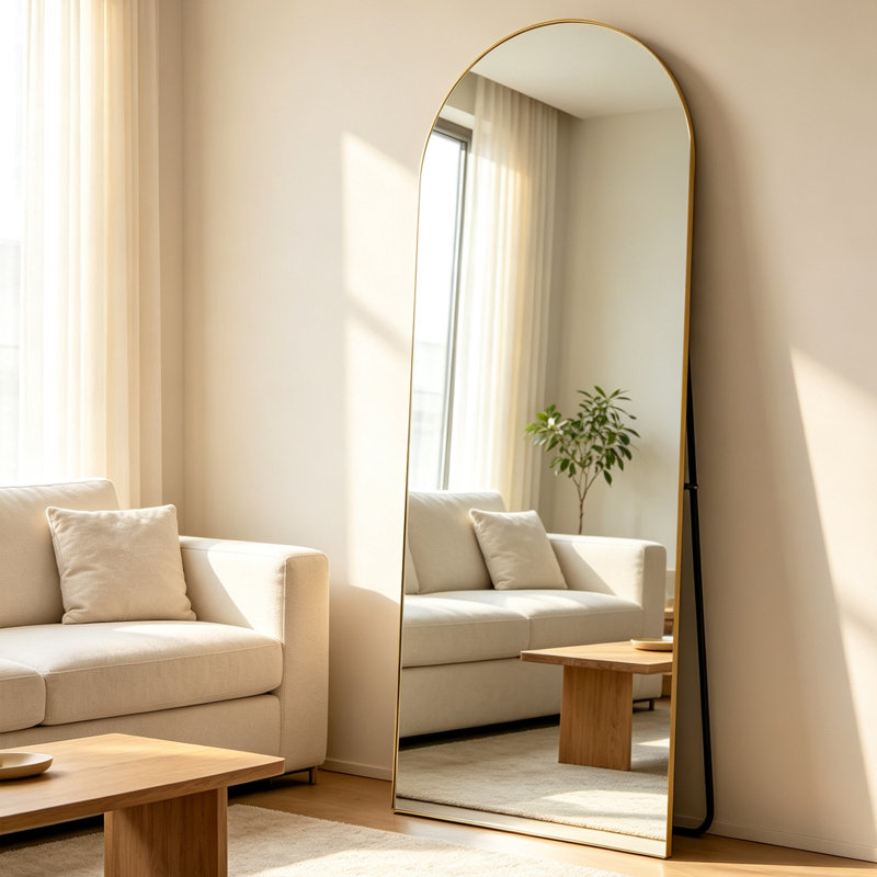 Arch Freestanding Full Length Mirror