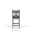 Ensemble de 2 tabourets de comptoir gris rustique