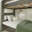 Lit superposé simple en bois massif -232157541