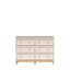 Tarita Solid Wood Rectangle Accent Cabinet